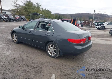 2005 Honda Accord Ex из США, поврежденный, VIN 1HGCM568X5A100251
